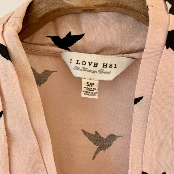 Hollister Cropped Sleeve Light Pink Jacket - Picture 3 of 5